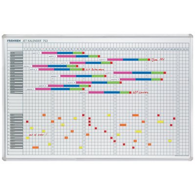 Tableau planning calendrier annuel 'JETKALENDAR'