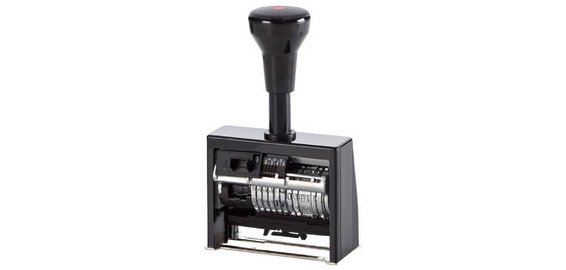 REINER Tampon numéroteur et dateur 'C1', 6 chiffres