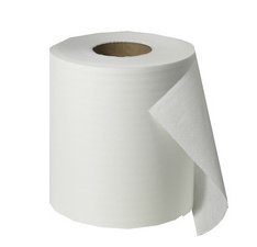 Fripa Rouleau d'essuie-mains, 1 couche, 300 m, blanc