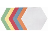 Carte de présentation, nid d'abeille, 190 x 165 mm assortiment