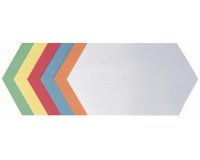 Carte de présentation, nid d'abeille, 165 x 297 mm