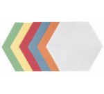 Carte de présentation, oval, auto-collant