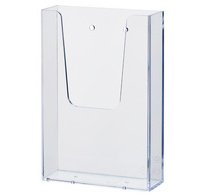 Porte-brochures mural 'the help wall', DL, transparent