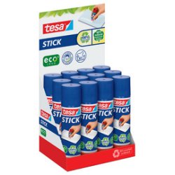 ecoLogo Stick Bâton de colle, 20 g, présentoir comptoir