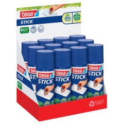 ecoLogo Stick Bâton de colle, 40 g, présentoir comptoir