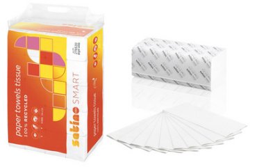 Essuie-mains Smart, 240 x 230 mm, blanc