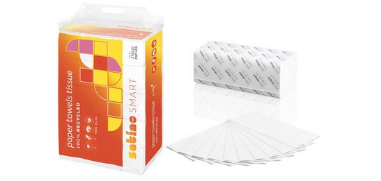 Essuie-mains Smart, 240 x 230 mm, blanc