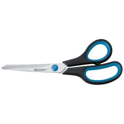 Ciseaux Easy Grip, longueur: 210 mm, bleu/noir