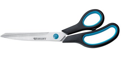 Ciseaux droitiers bouts pointus Easy Grip Westcott 24 cm