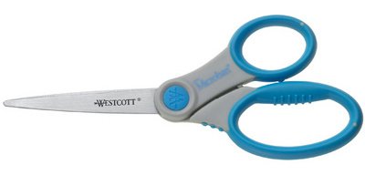 Ciseaux Microban Softgrip, longueur: 155 mm