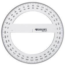 Rapporteur circulaire 360 degrés, 150 mm