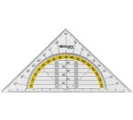 Equerre géométrique, hypoténuse: 140 mm