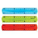 Règle plate, plastique, longueur: 150 mm, souple