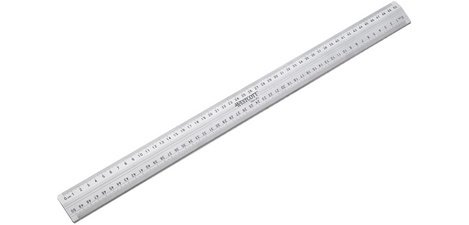 Règle de découpe, longueur: 500 mm, en aluminium