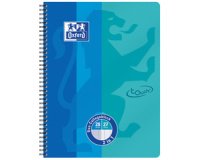 Cahier DUO Touch, A4+, 160 pages, bleu mer/aqua