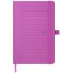 Notitieboek Signature A5 gelijnd, fuchsia