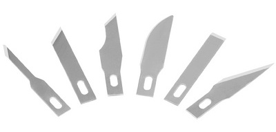 Lames de recharge pour scalpel, sous blister