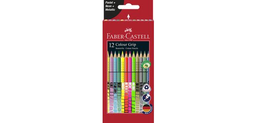 FABER-CASTELL Dreieckiger Buntstift Colour GRIP