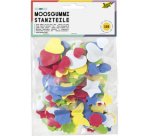 Pièces estampées caoutchouc mousse, 150 pièces assorti