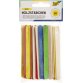 Bâtonnets en bois, longueur : 114 mm, assorti