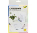 Kit cadre photo à réaliser soi-même, en carton, blanc