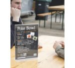 Ardoise de table droite Acrylic