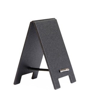 Ardoise de table MINI avec trépied, noir