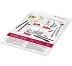 Tombow Bloc de papier dessin 'Bristol', A4, uni, 250 g/m2