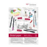 Tombow Bloc de papier dessin 'Bristol', A5, uni, 250 g/m2