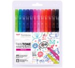 Tombow Feutre double pointe 'TwinTone' Bright Colours