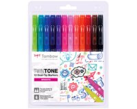 Tombow Feutre double pointe 'TwinTone' Bright Colours