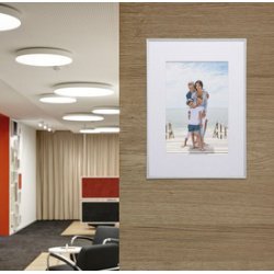 Cadre photo Aluminium, 120 x 170 mm, argent mat