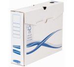 Boîte d'archives BANKERS BOX Basic, (L)80 mm, bleu