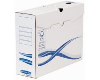 Archiefdozen BANKERS BOX Basic L 100 mm blauw