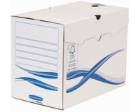 Archiefdozen BANKERS BOX Basic B 200 mm blauw