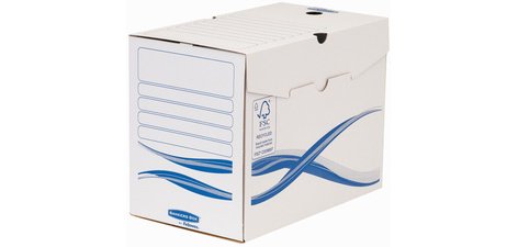 Boîte d'archives BANKERS BOX Basic, (L)200 mm, bleu