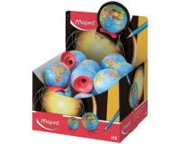 Taille-crayons Globe, présentoir de 16 pièces