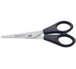 Ciseaux de bureau, longueur: 130 mm, noir
