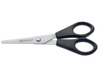 Ciseaux de bureau, longueur: 130 mm, noir