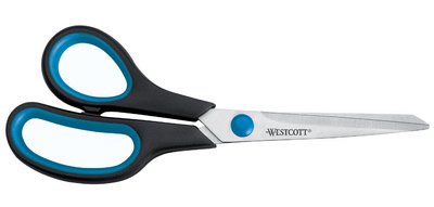 Ciseaux Easy Grip, longueur: 210 mm, pour gauchers