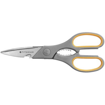 Ciseaux ambidextres bouts pointus Westcott Titanium Super Multi 21 cm