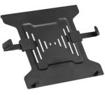 Plateau pour notebook sur bras de moniteur, noir
