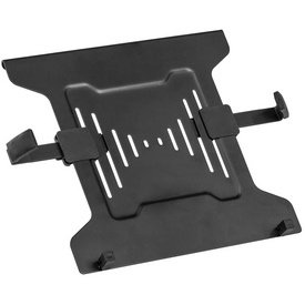 Plateau pour notebook sur bras de moniteur, noir