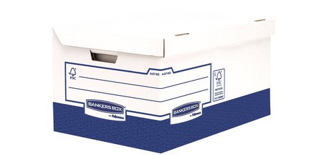 Caisse à archives avec couvercle rabattable Maxi