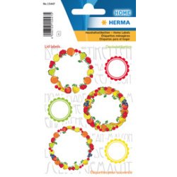 Etiketten voor deksel HOME 'New Look Fruits I'
