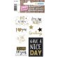 Sticker cadeau HOME 'Best Wishes'