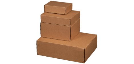 Carton d'expédition MODULBOX, marron