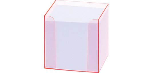 Block cube with 'Luxbox' case, equipped