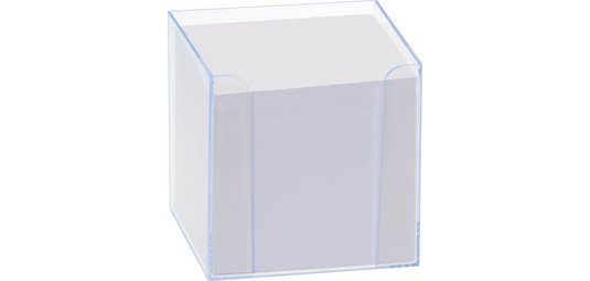 Bloc cube avec boîtier 'Luxbox' équipé - bloc de 800 feuillles