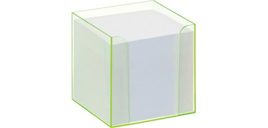 Kubusblok met behuizing 'Luxbox' gevuld